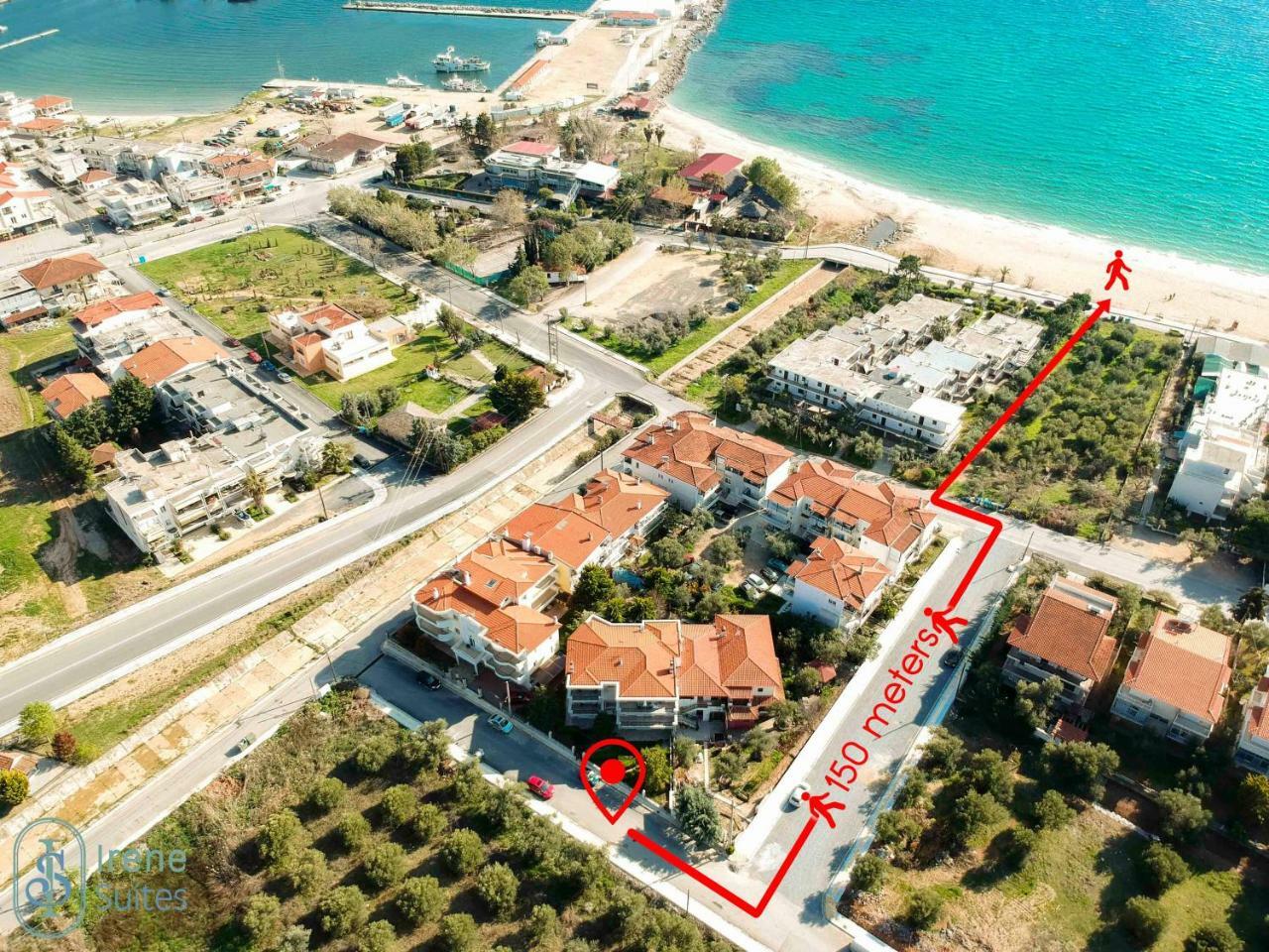 Irene Suites Nea Moudania Exterior foto